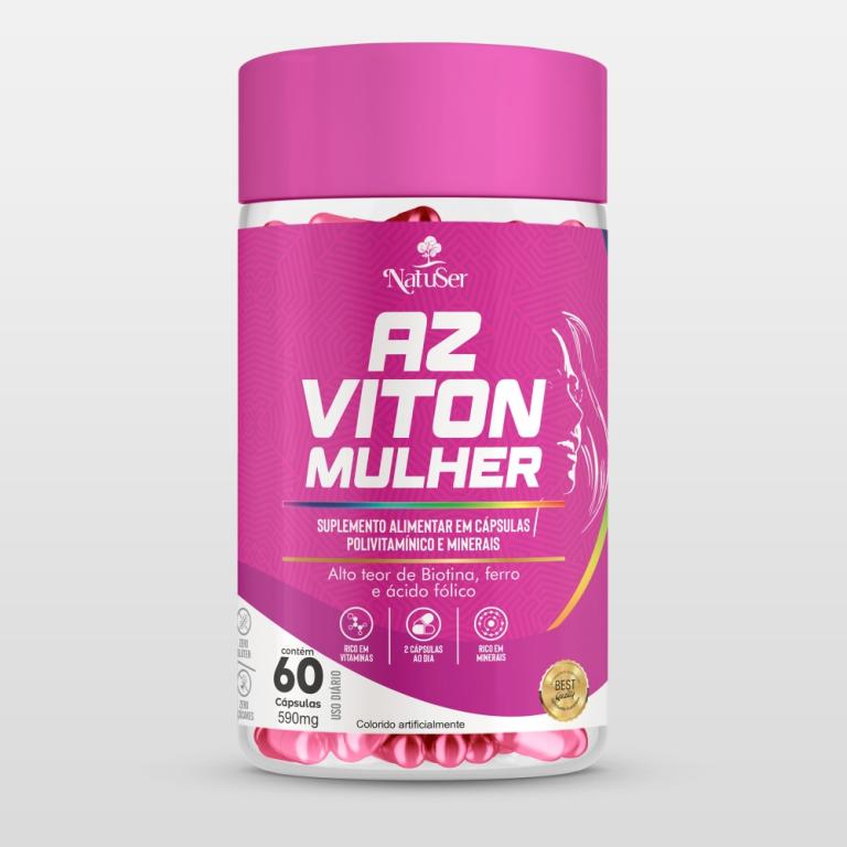 AZ VITON Mulher Natuser 60 cps.