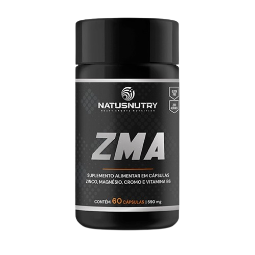 ZMA (zinco, magnesio, cromo e vitamina B6) 60cps Natuser