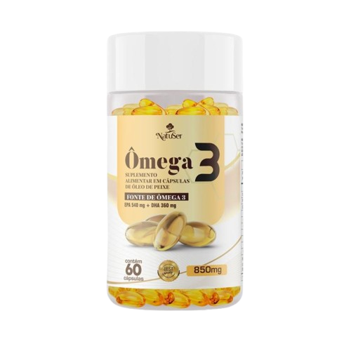 Omega 3 Natuser, 60cps.