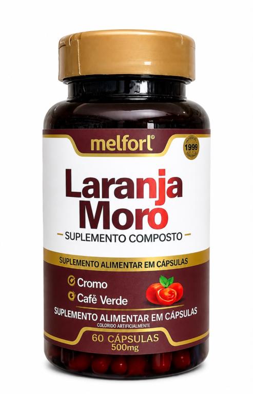 Laranja Moro 60cps 500mg Melfort