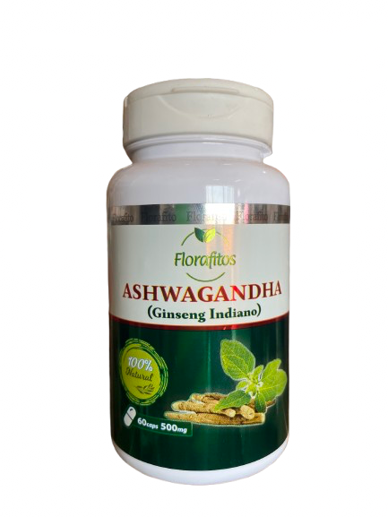 Ashwagandha Ginseng Indiano 60cps 500mg Florafitos