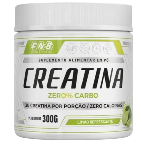 Creatina zero carbo 300g sabor limão FNB