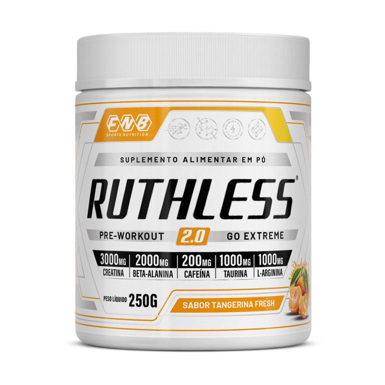 Pre treino ruthless sabor tangerina fresh 250g FNB