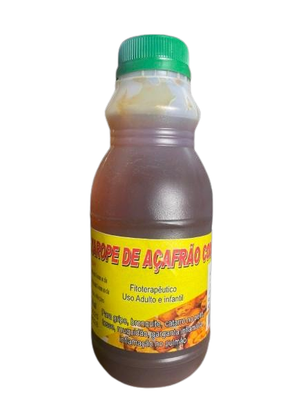 Xarope de açafrão 300ml, Max Flora.