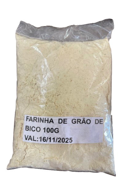 Farinha de Grão de Bico, 100g.