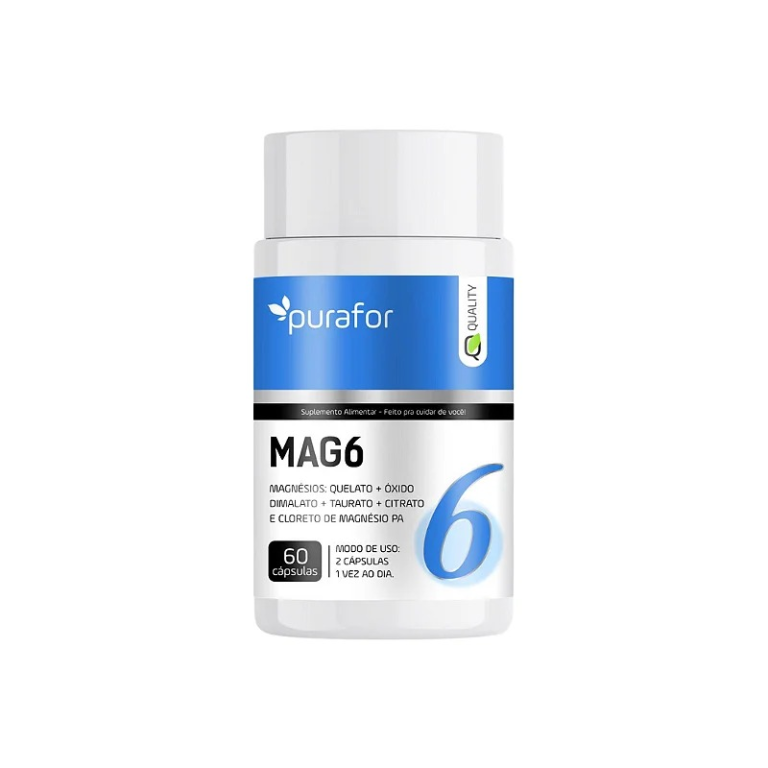 6 Magnesios Mag6 Purafor 60cps.