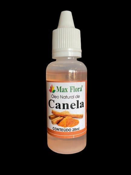 Óleo de Canela 20ml, Max Flora.