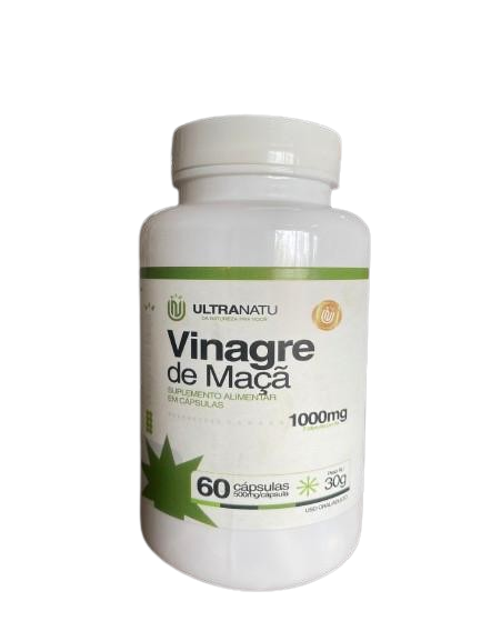 Vinagre de Maçã, 60cps Ultranatu.