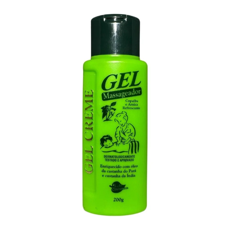 Gel Massageador Arnica Refrescante 200g Aroeira Cosmetica