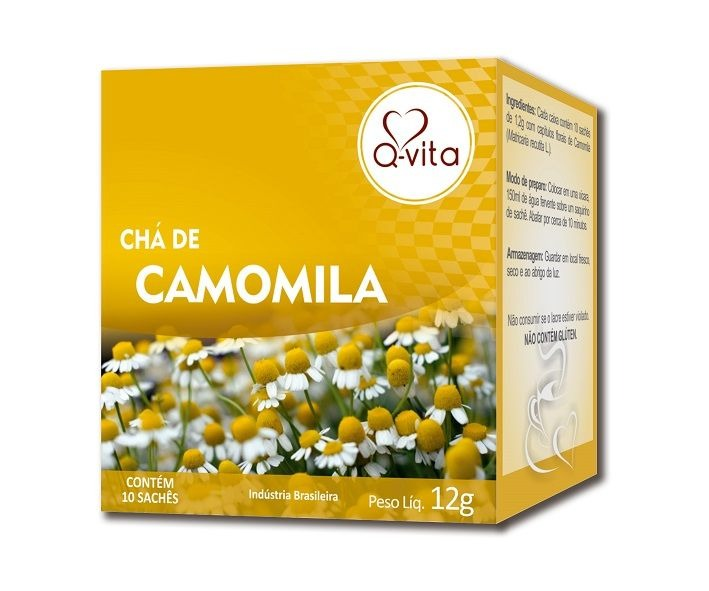 Cha de Camomila 12g Qvita