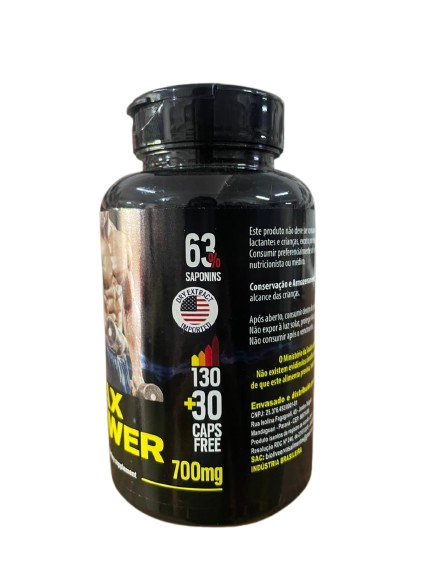 Tribullus com Maca Max Power 700mg 160cps
