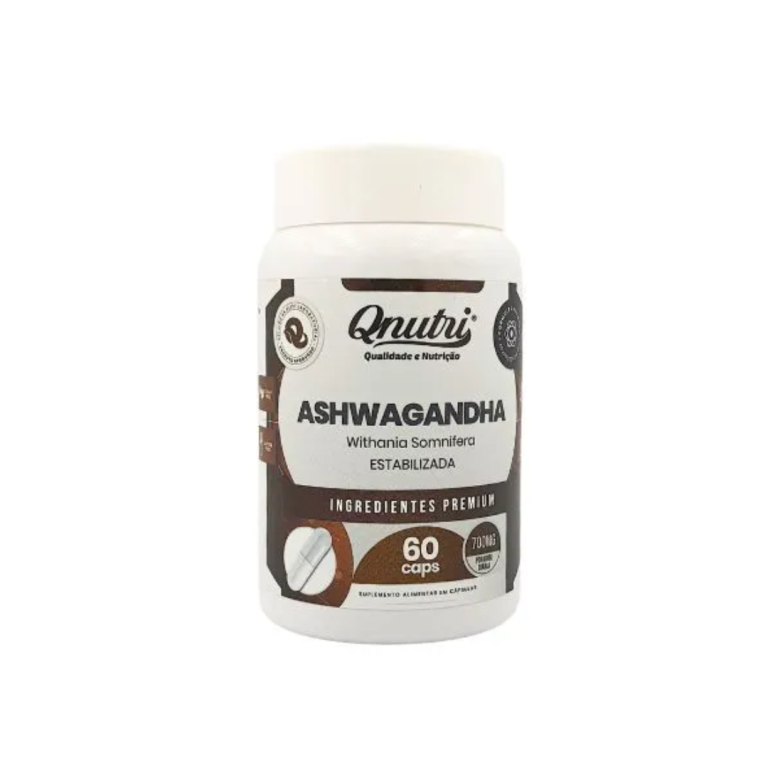 Ashwagandha Qnutri, 60 cps.