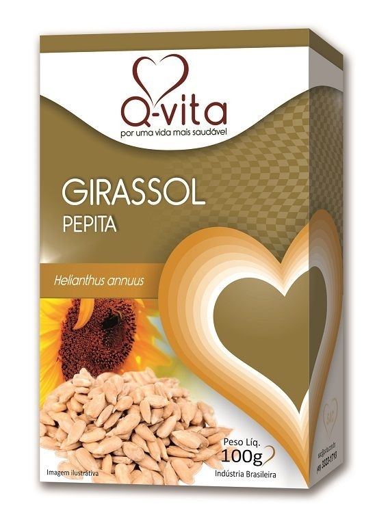 Girassol pepita 100g QVITA