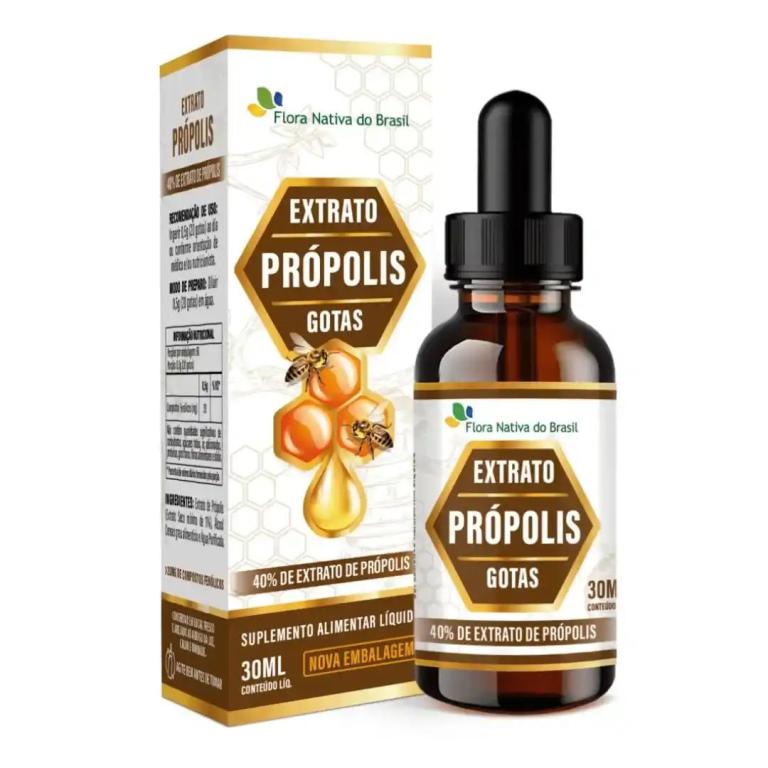 Extrato de Propolis 40%, Flora Nativa.