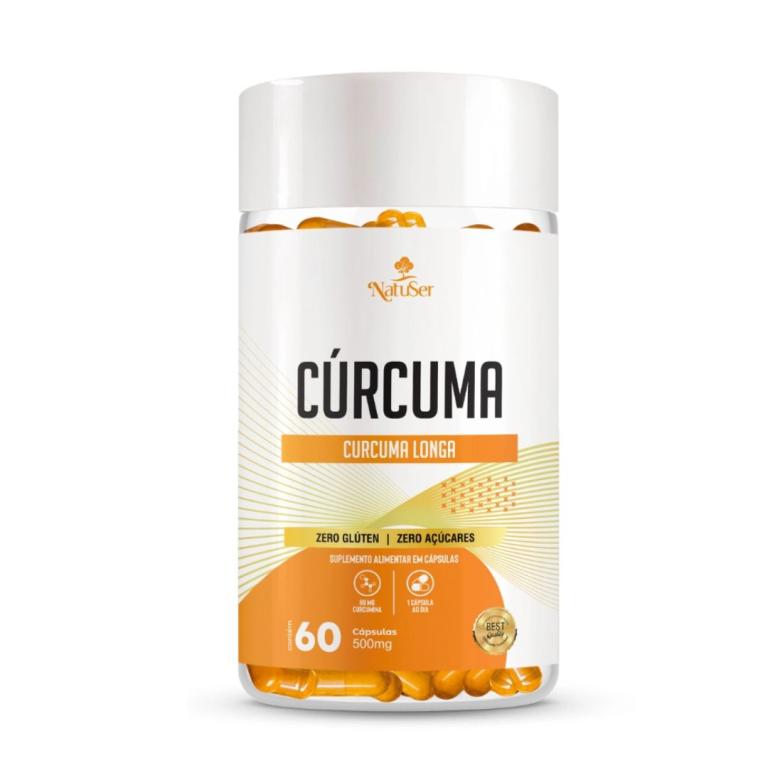 Curcuma 60cps, Natuser.