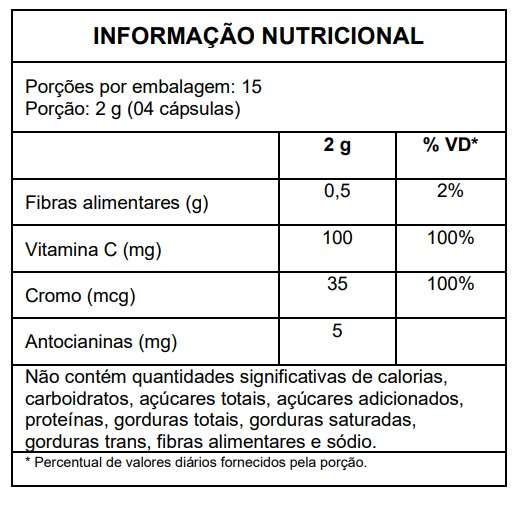 Morofina 60cps, Natuser.