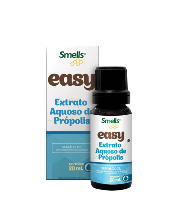 Easy extrato aquoso de propolis sem álcool 20ml SMELLS