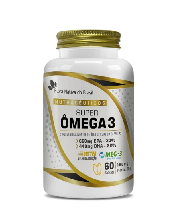 Super Omega 3 1000mg 60cps Flora Nativa