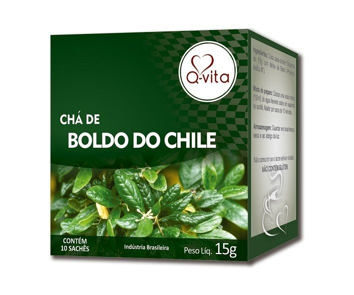 Chá de boldo do chile 15g Qvita