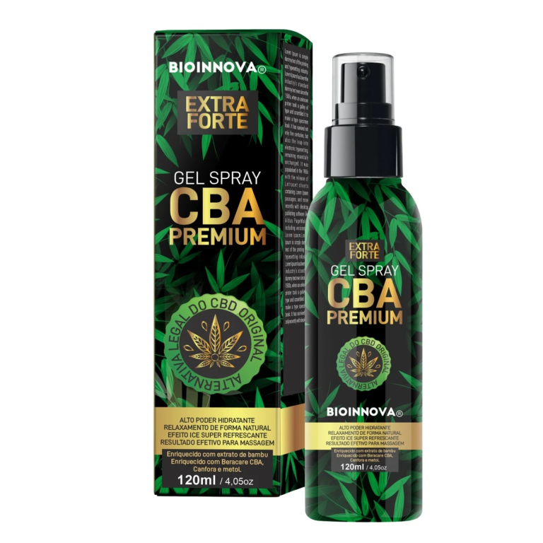 Gel Spray CBA premium 120ml Bioinnova.
