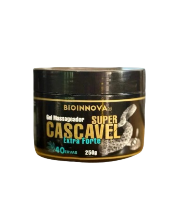Gel massageador Super Cascavel Bioinnova.