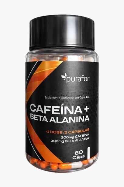 Cafeina + Beta Alanina, 60 cps 500mg  Purafor.