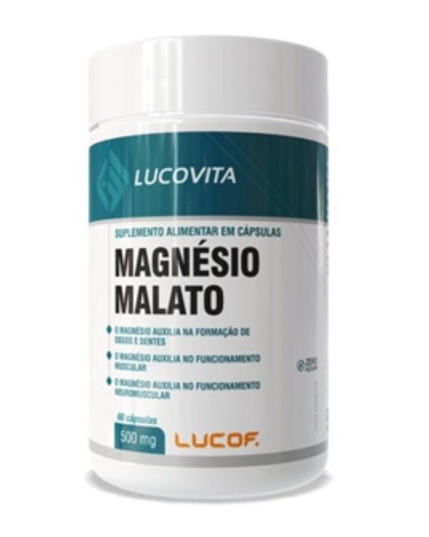 Magnesio Malato 500mg 60cpz, Lucovita.