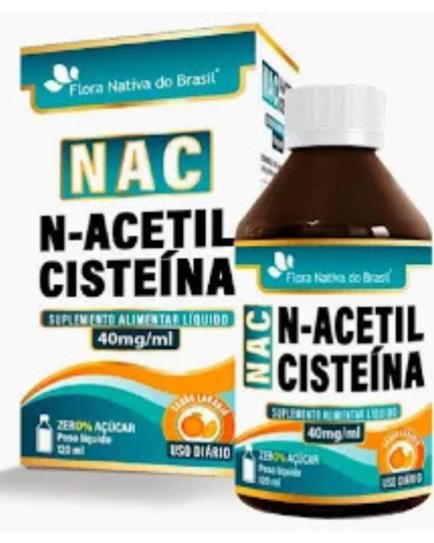 NAC 120ml Sabor laranja