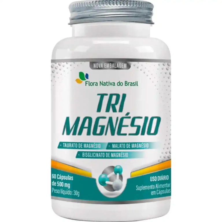 TRI Magnesio 60cps 500mg Flora Nativa