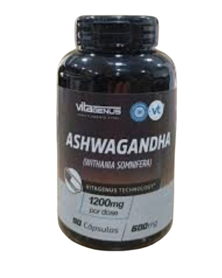 Ashwagangha 90cps, 600mg Vitagenus.