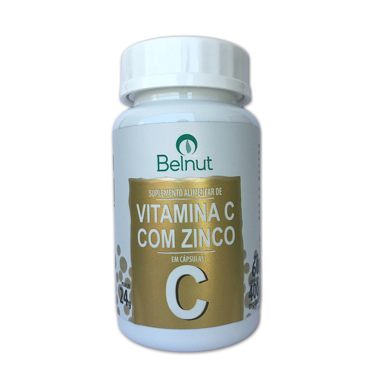 Vitamina C com Zinco Belnut.