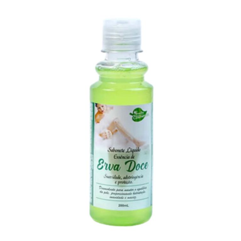 Sabonete Liquido Essencia de Erva doce. 200ml