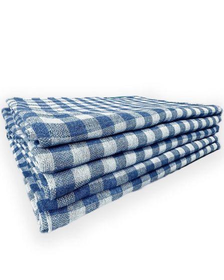 Pano alvejado xadrez (45x70)