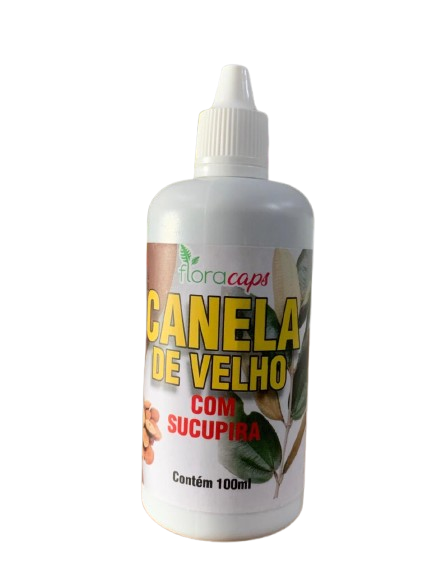 Extrato em gotas de canela de velho de sucupira 100ml FloraCaps
