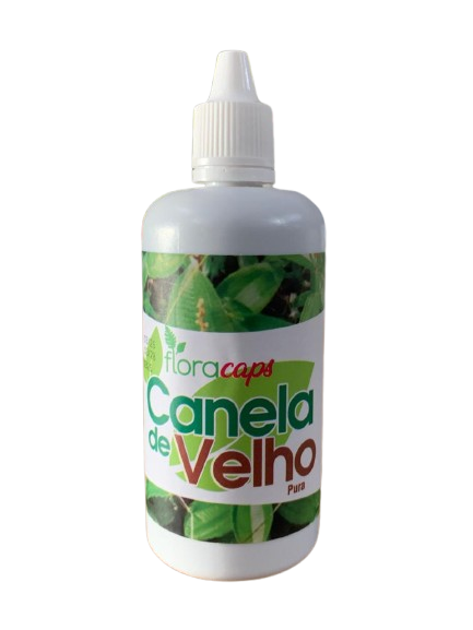Extrato em gotas canela de velho pura 100ml FloraCaps