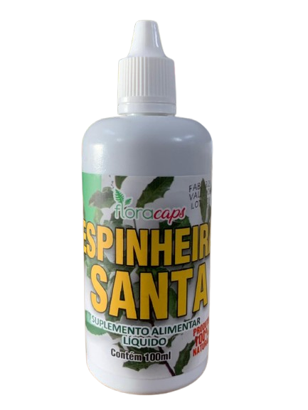 Extrato em gotas espinheira santa 100ml FloraCaps