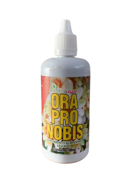 Extrato em gotas de ora pro nobis 100ml FloraCaps