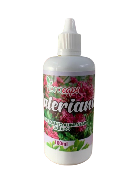 Extrato em gotas de valeriana 100ml FloraCaps