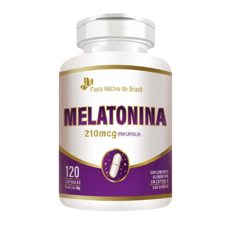 Melatonina 120cps, Flora Nativa.