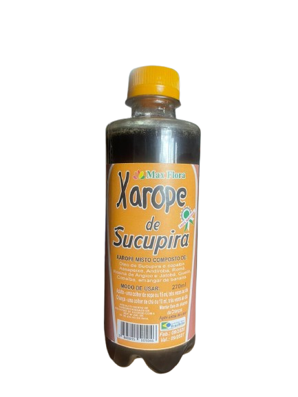 Xarope de Sucupira 270ml, Max Flora.