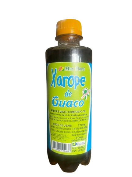 Xarope de Guaco 270ml, Max Flora.