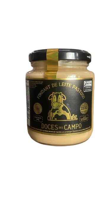 Doce Fondant de Leite Zero Adição de Açucar, 280g.