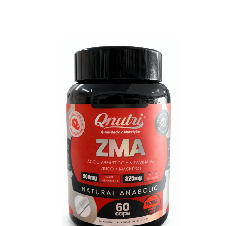 ZMA 60cps 1670mg Qnutri