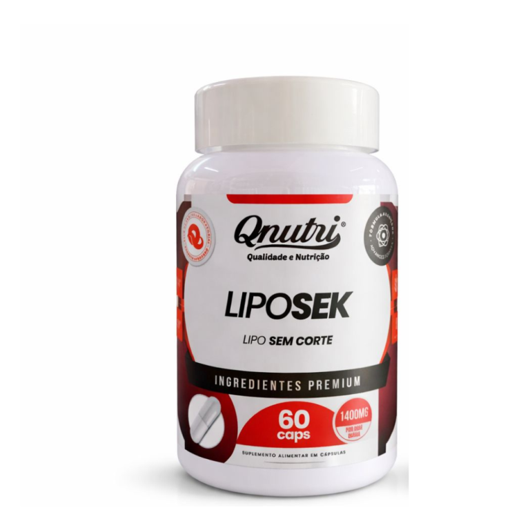 LipoSek 60cps 1400mg Qnutri