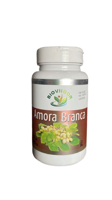 Amora Branca 500mg 60cps, Bioviigor.