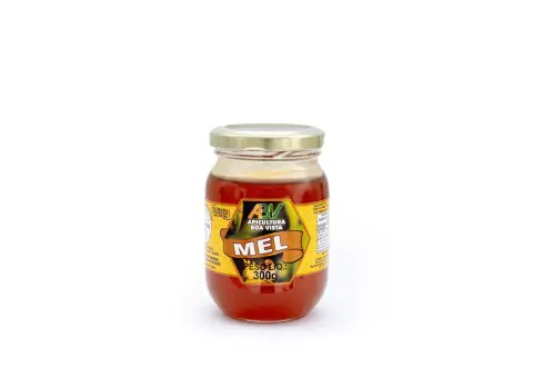 Mel Puro Silvestre Vidro com 300g, ABV.