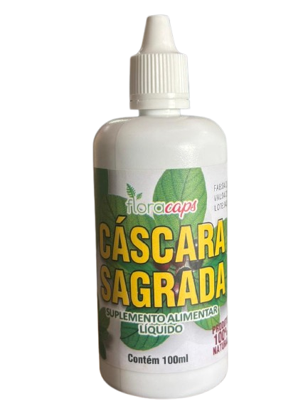 Extrato em gotas de cascara sagrada 100ml FloraCaps