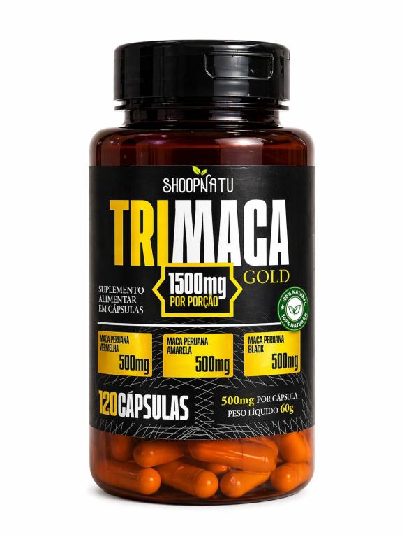 Tri Maca Gold 120cps 1500mg, Shoopnatu.