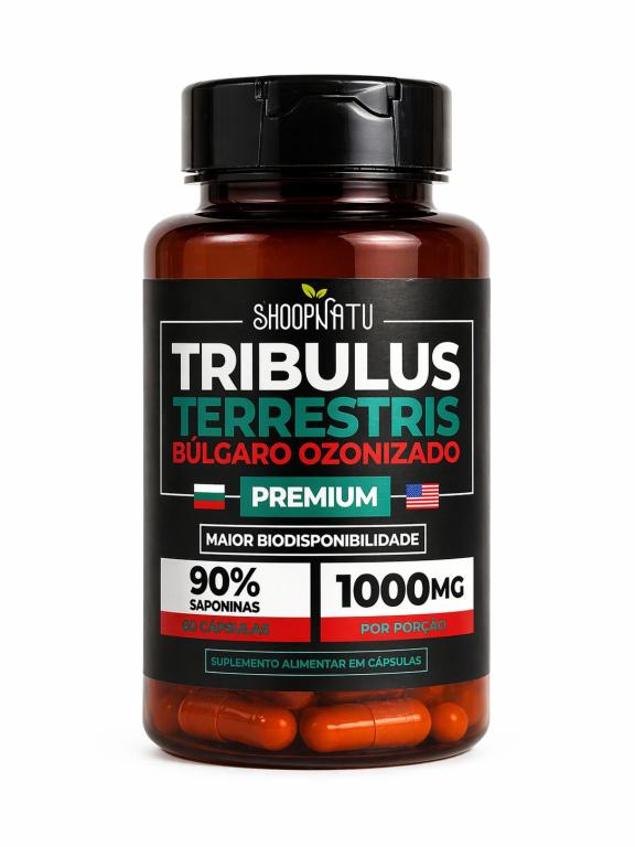 Tribulus Bulgaro Ozonizado 60cps 1000mg, Shoopnatu.