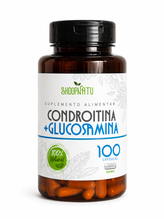 Condroitina + Glucosamina 100cps 500mg, Shoopnatu.
